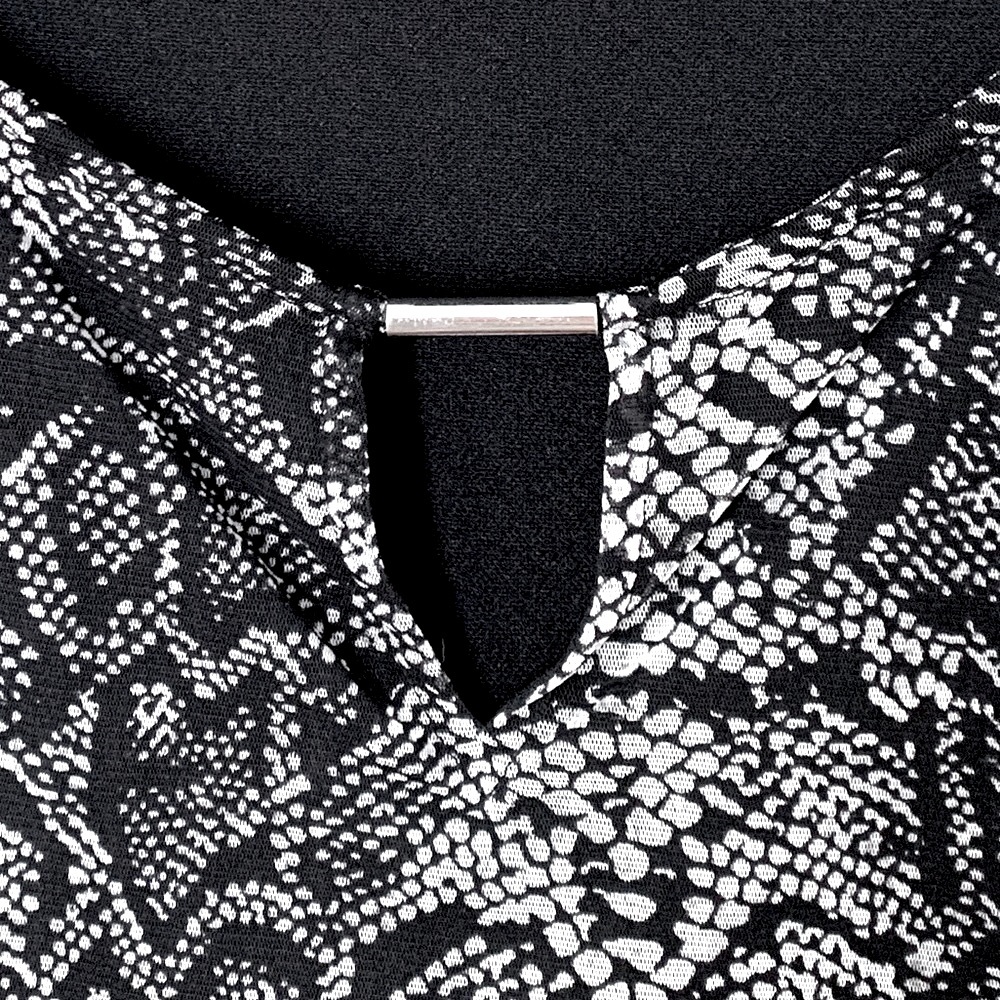 INC size S snake print top - Picture 6 of 12